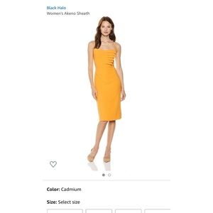 Black Halo Cadmium Dress